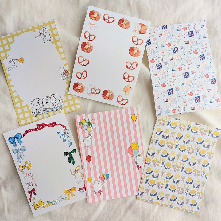 spica garden / A6 Letter Paper - 30 Designs A6-1