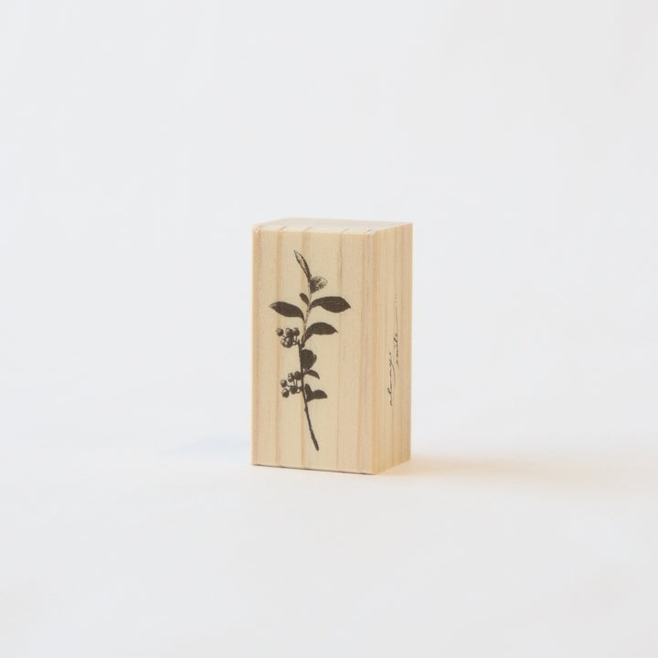 always smile.../ Rubber Stamp -Blueberry S