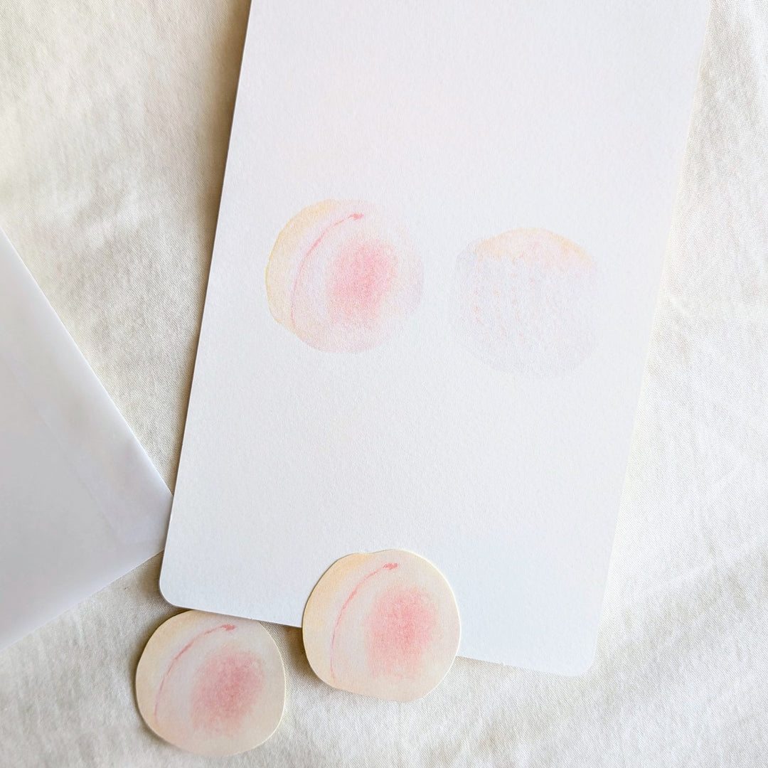 Kisetsu no Tegamiya / Letter and Card Set -Peach