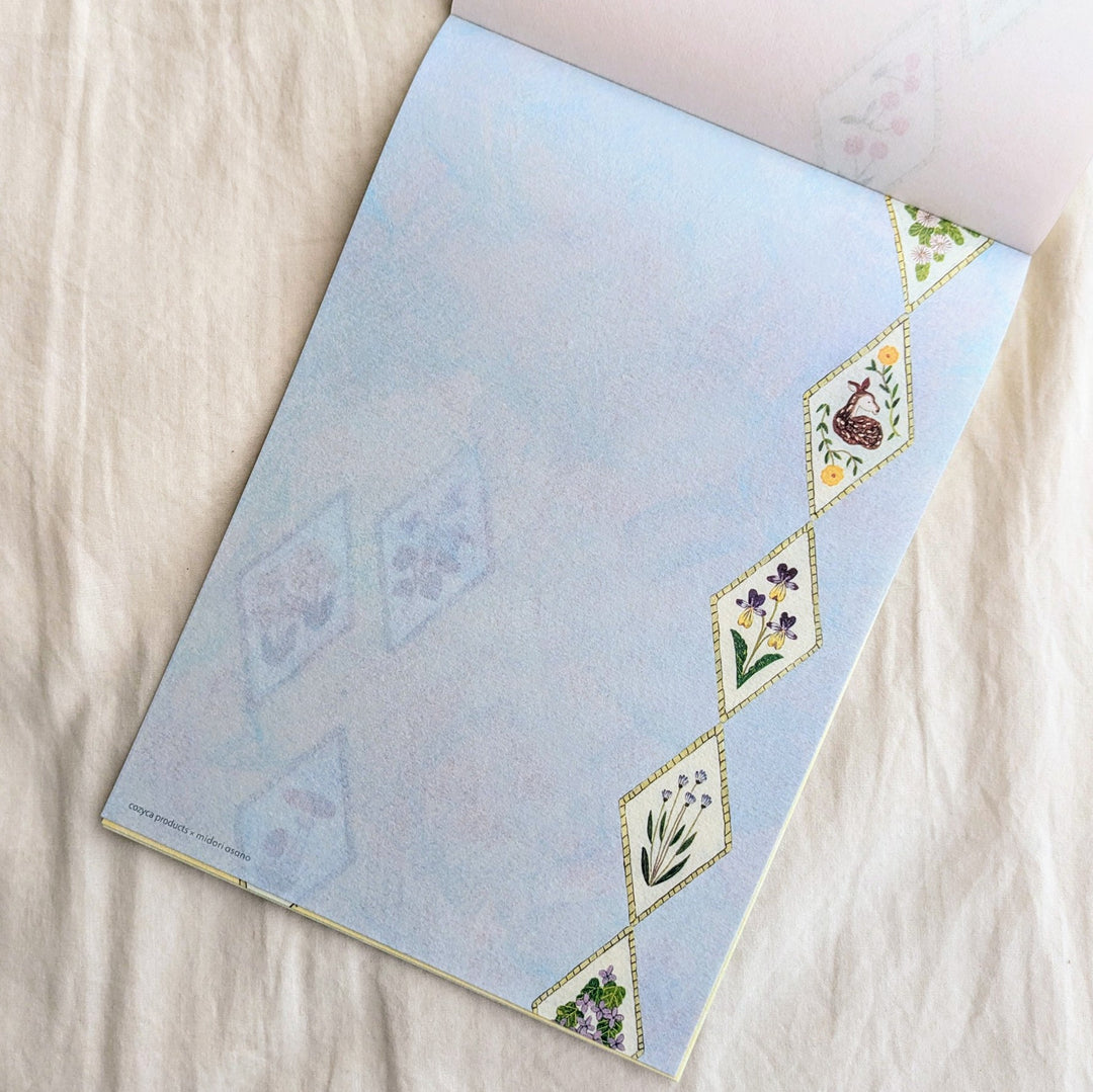 Midori Asano / Writing Pad -deer dream