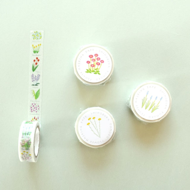 Tomoko Shinozuka / Washi tape -Full Bloom