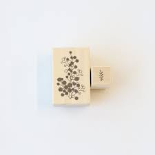 always smile.../ Rubber Stamp -Easy-to-stamp mimosa set