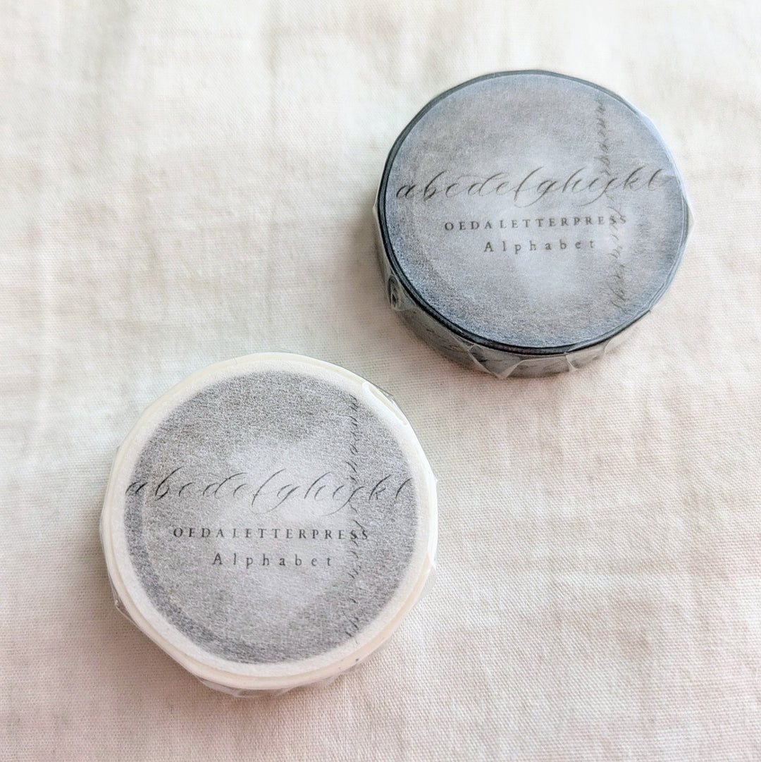 OEDA LETTERPRESS / Washi tape Alphabet