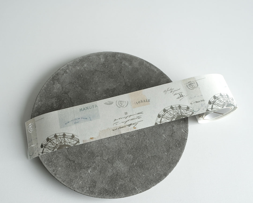 Yohaku / Foil-stamped Rolled Sticky Note -Nostalgia RF-001