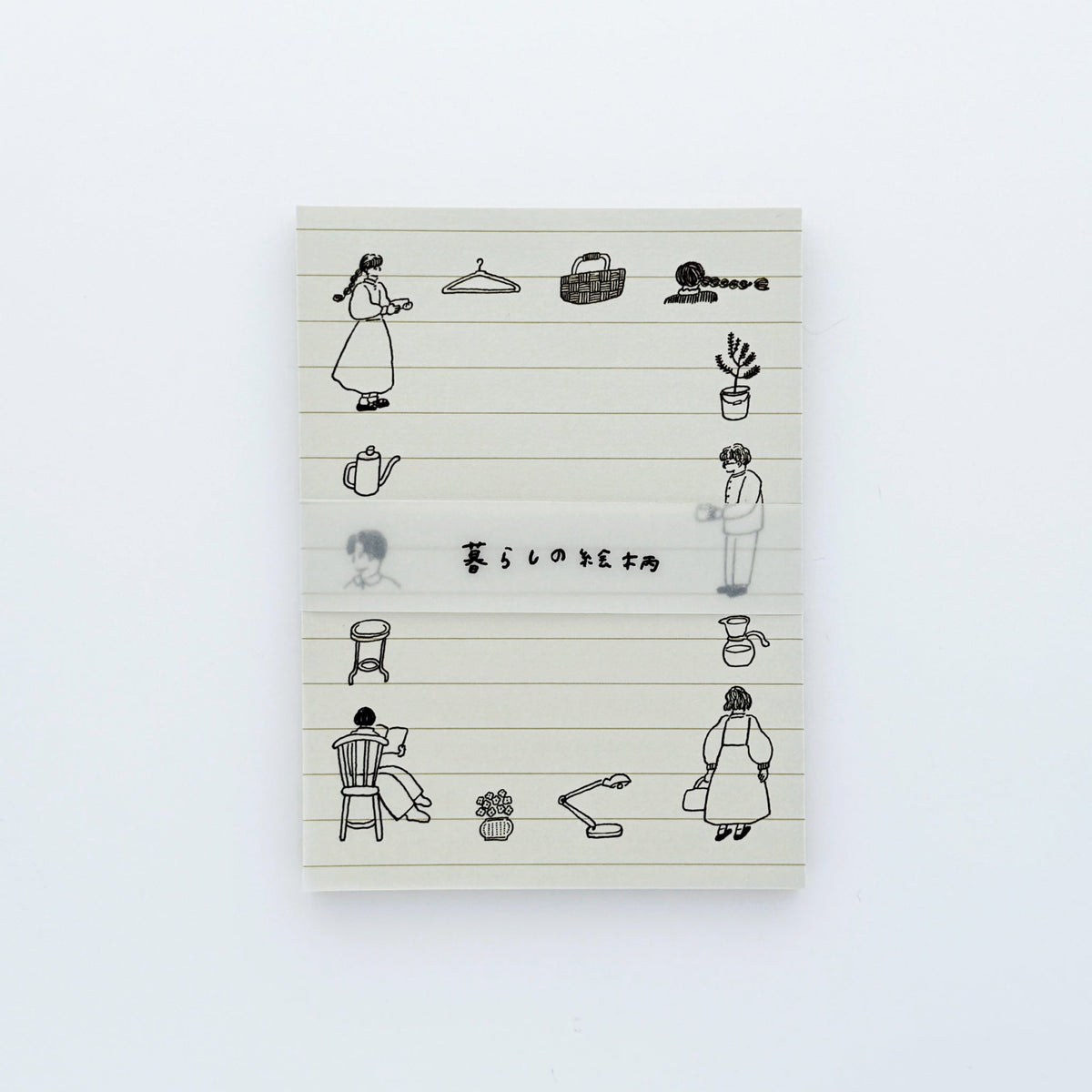 Tobimatsu Shoichiro x Mizushima / Memo Pad -Motifs of Daily Life