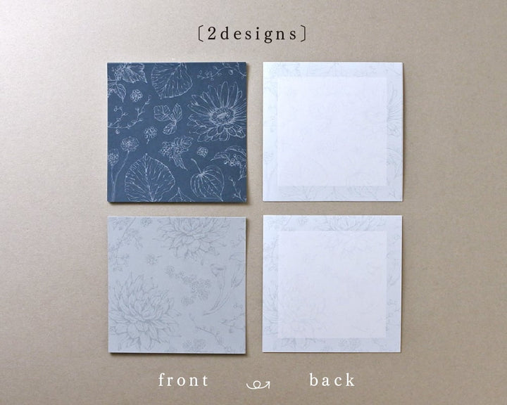 mocolier / Botancial Memo Paper -Leaves and Flowers