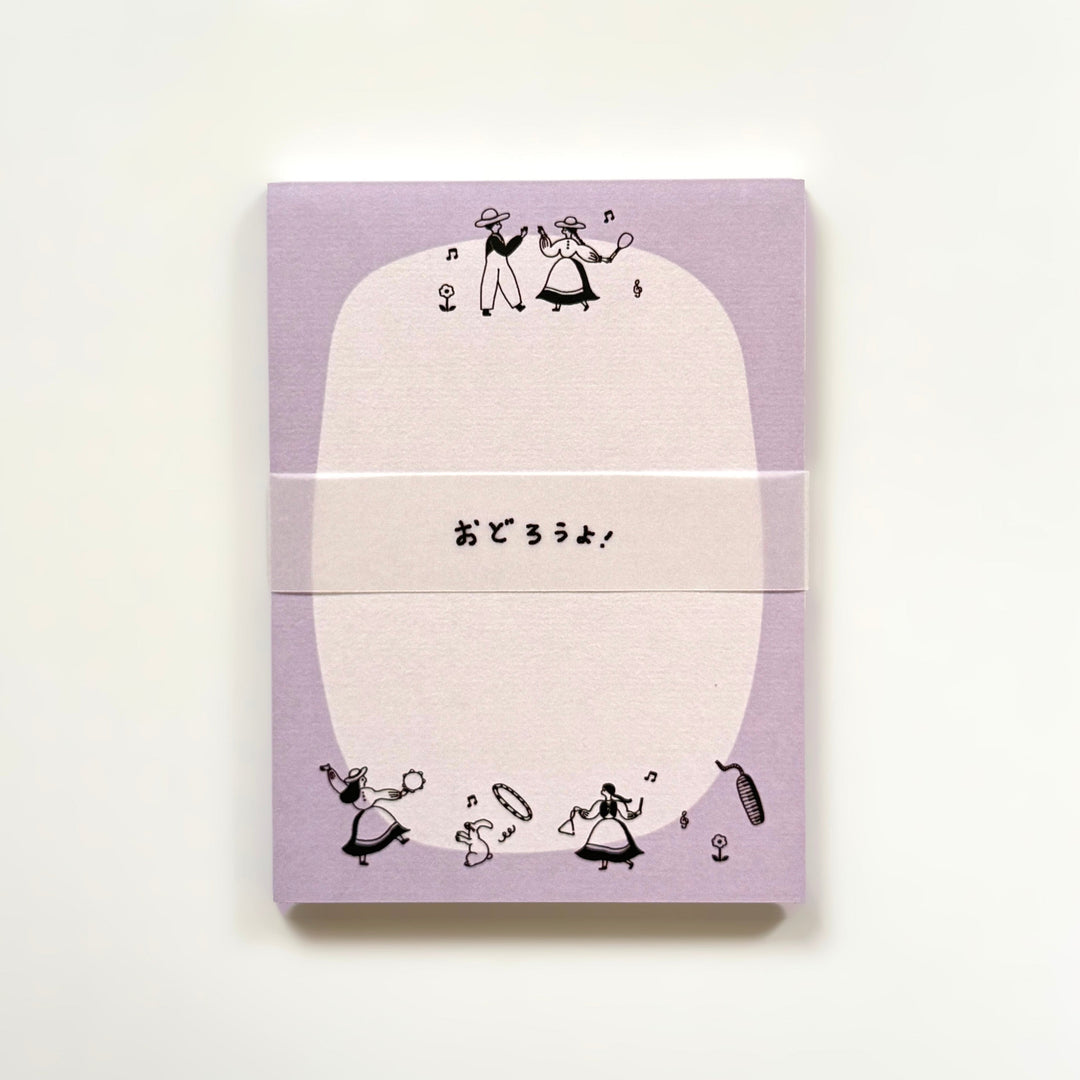 Necktie x mizushima / Memo Pad -Let's Dance!