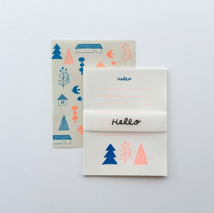 salvia x Mizushima / Small Letter Set -Hello