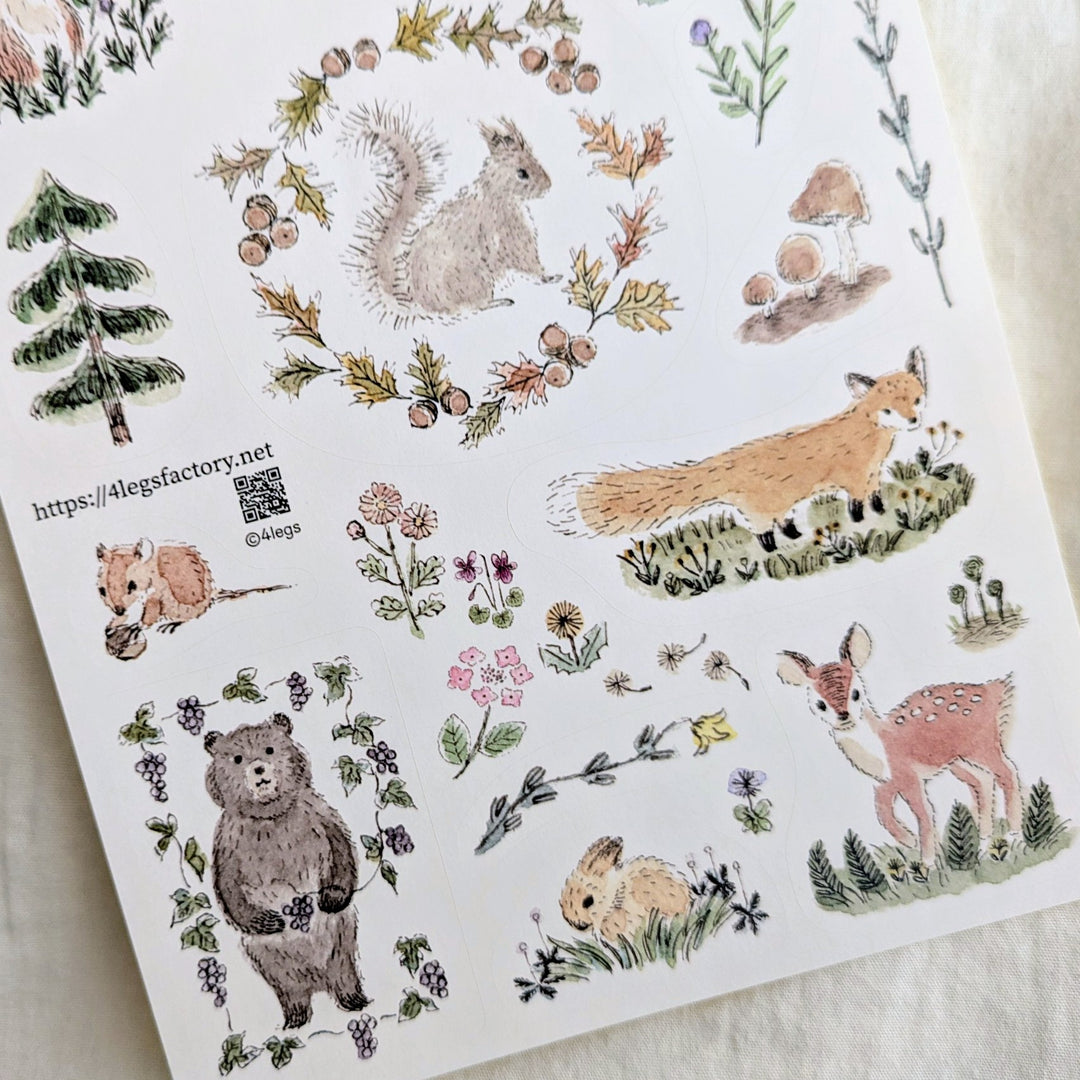 4legs / Stickers -Animals