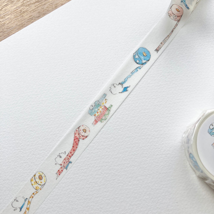 spica garden / Washi Tape -muu-chan Masking Tape SM33