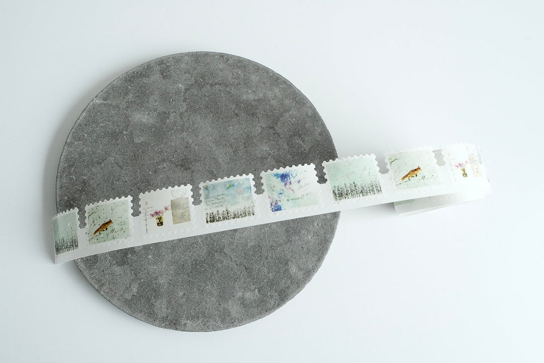 Yohaku / Foil-stamped Rolled Flake Sticker -Stardust HF-002