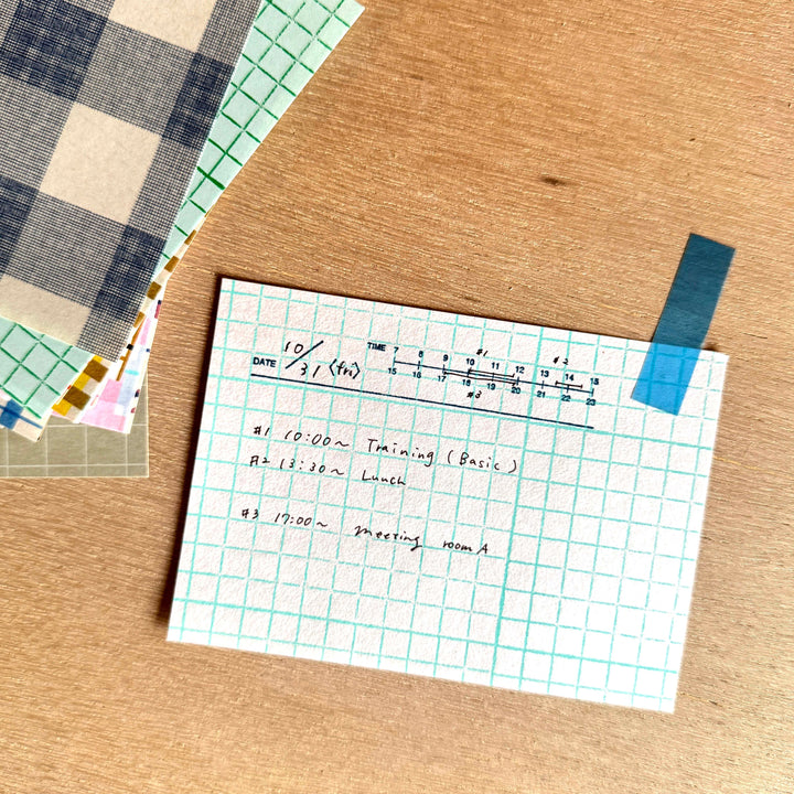 Mizushima / Various Memo Pad M -Plaid