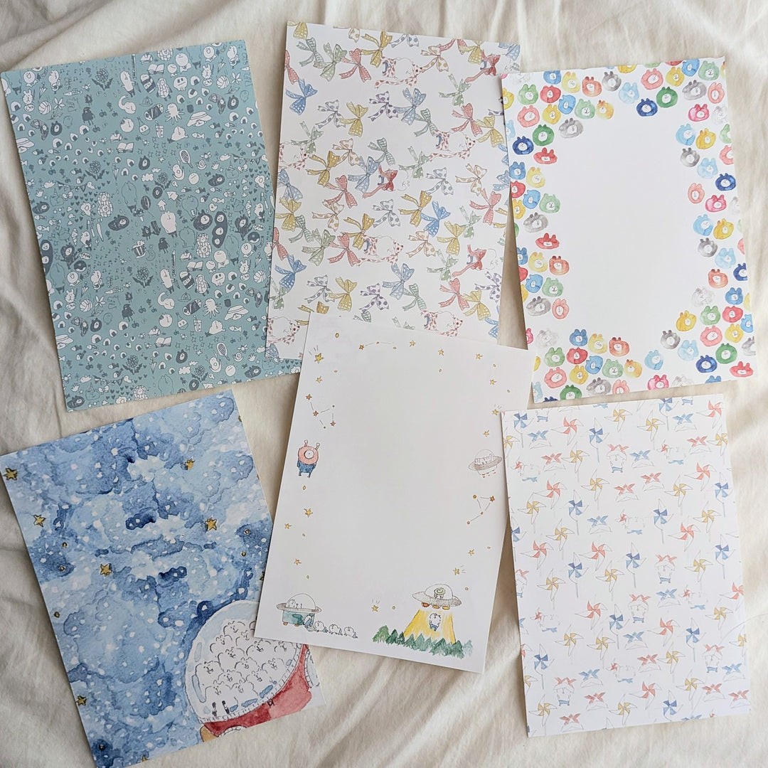 spica garden / A5 Letter Paper - 30 Designs A5-1