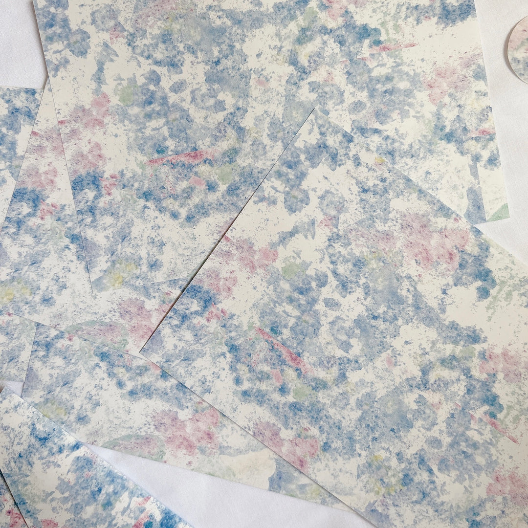 Kisetsu no Tegamiya / Letter Writing Set -Hydrangea on a rainy day