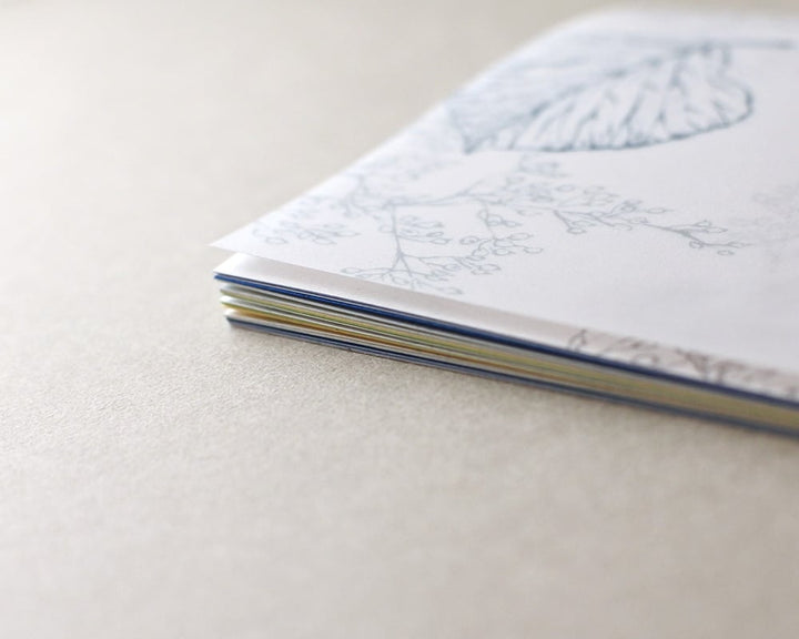 mocolier / Color Notebook -Leaves and Flowers