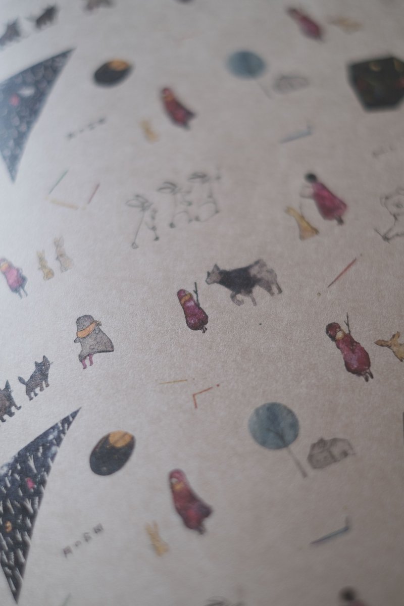Jun Sasaki / Wrapping paper -Moon Signal
