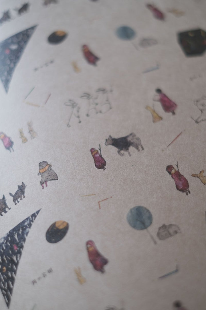 Jun Sasaki / Wrapping paper -Moon Signal