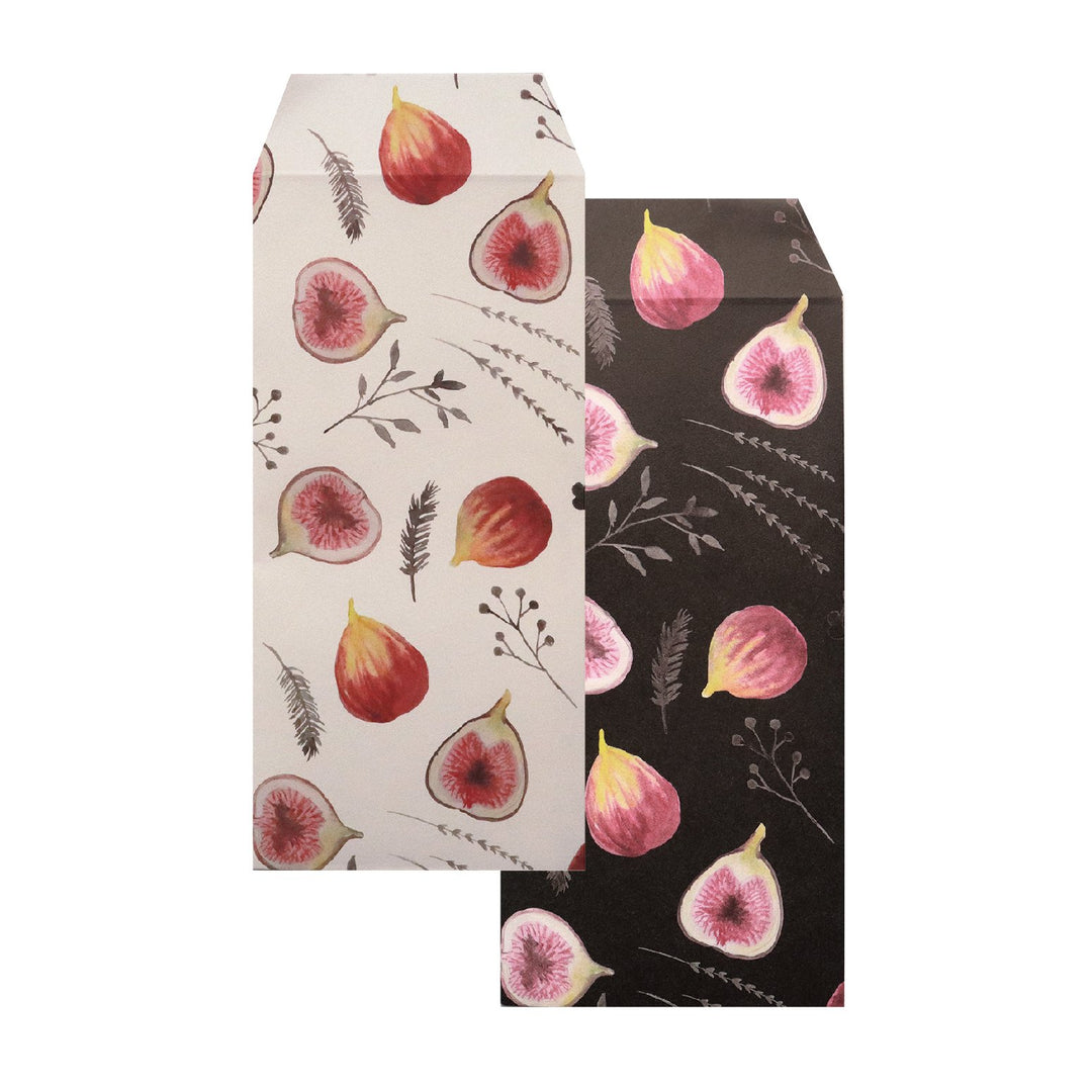 REGARO PAPIRO / Envelope -White Fig / Black Fig