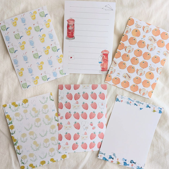 spica garden / A6 Letter Paper - 30 Designs A6-1