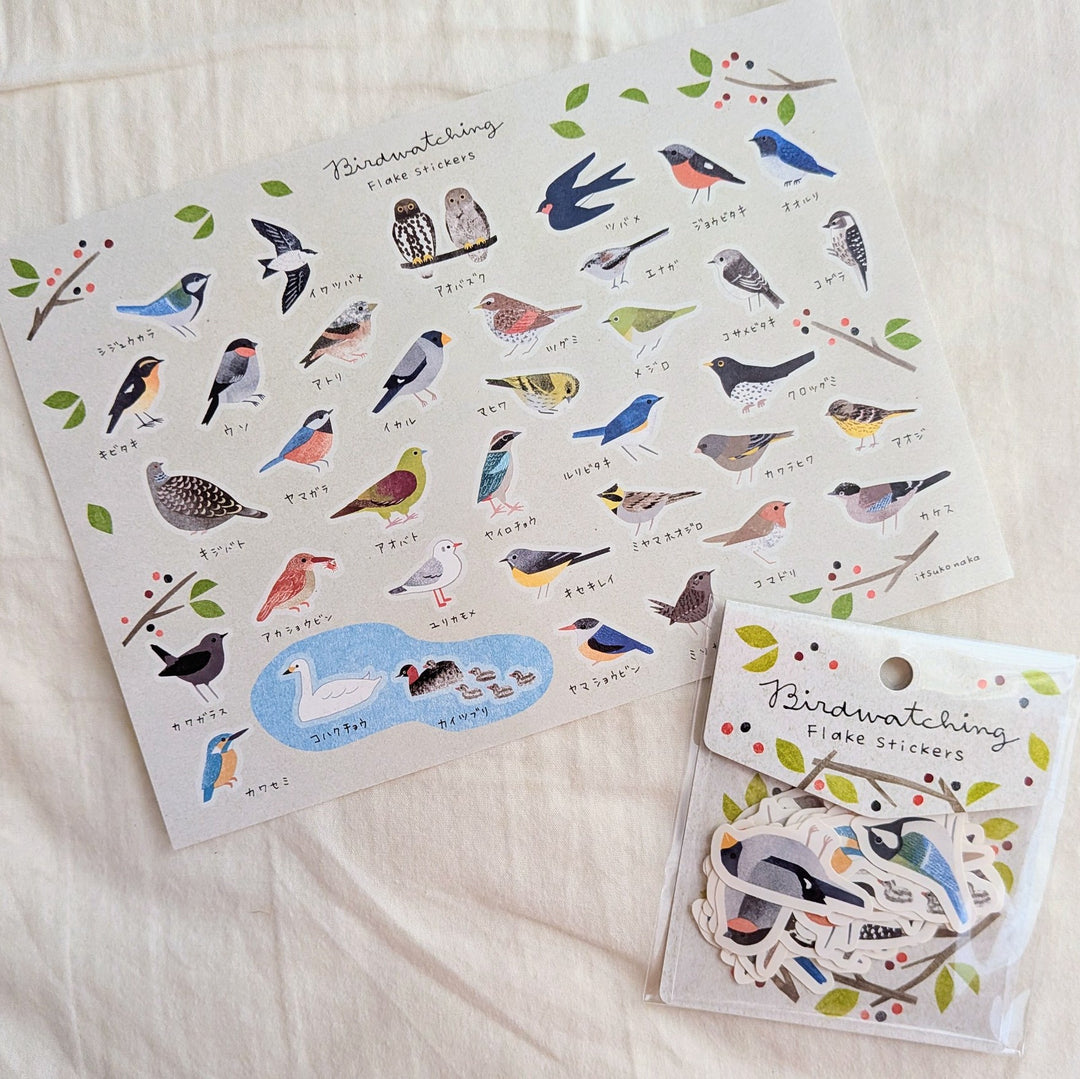 Itsuko Naka / Flake Stickers -Birdwatching FS