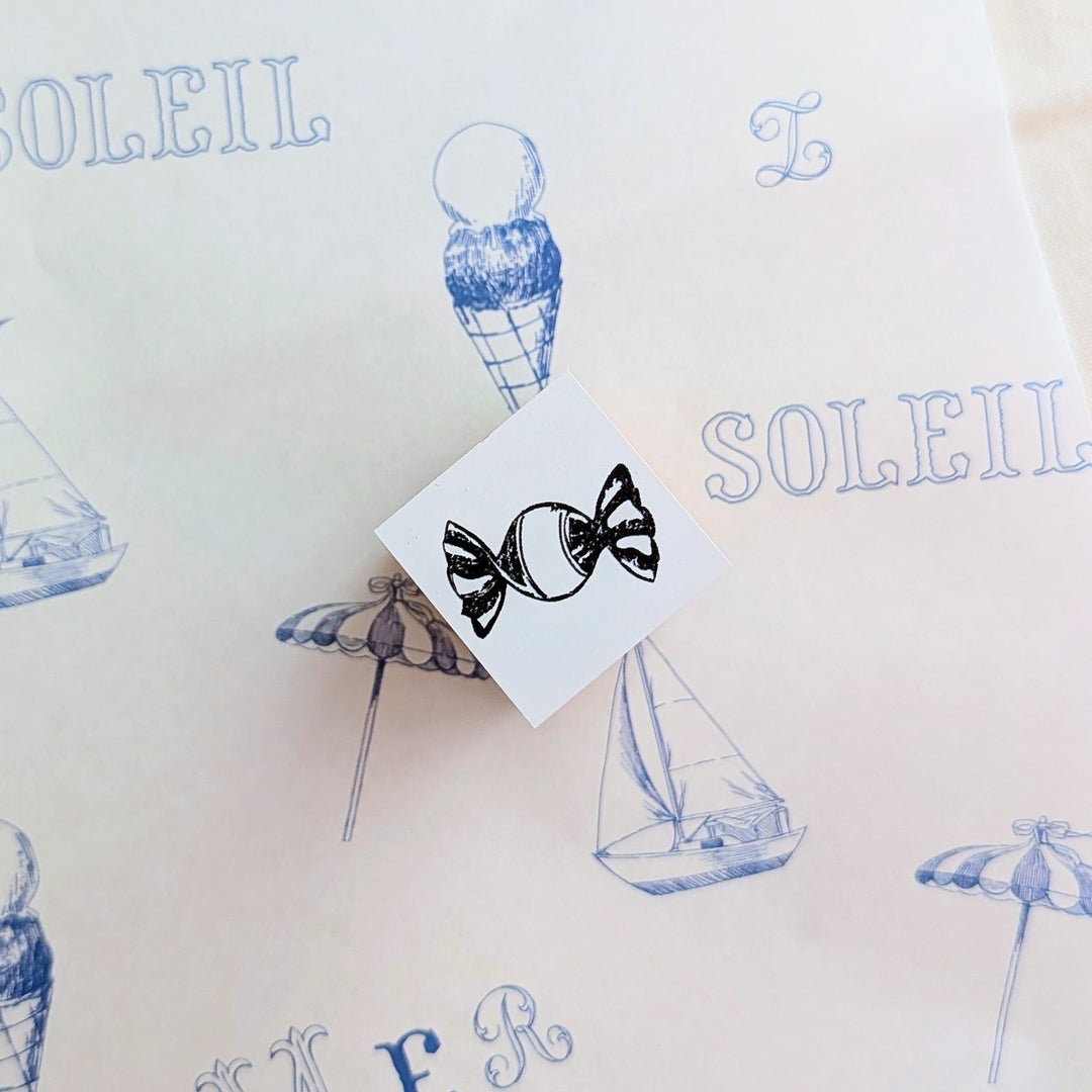 Mon petit artiste / Rubber Stamp -Patissier a Paris /Bonbon