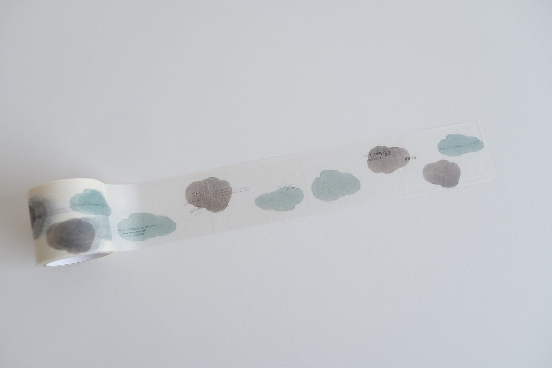 Yohaku / Rolled Sticky Note of Tracing Paper -Sky on the road R-011