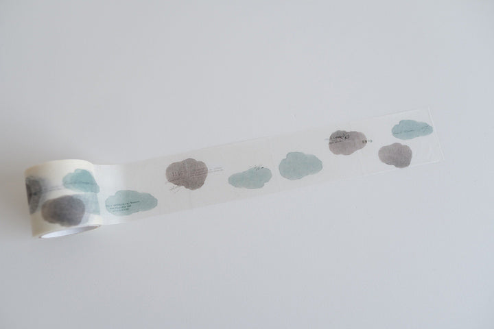 Yohaku / Rolled Sticky Note of Tracing Paper -Sky on the road R-011