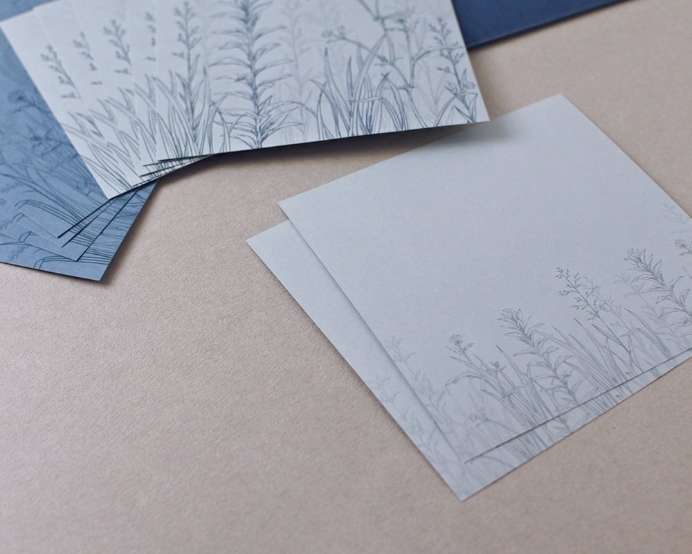 mocolier / Botancial Memo Paper -Green grass