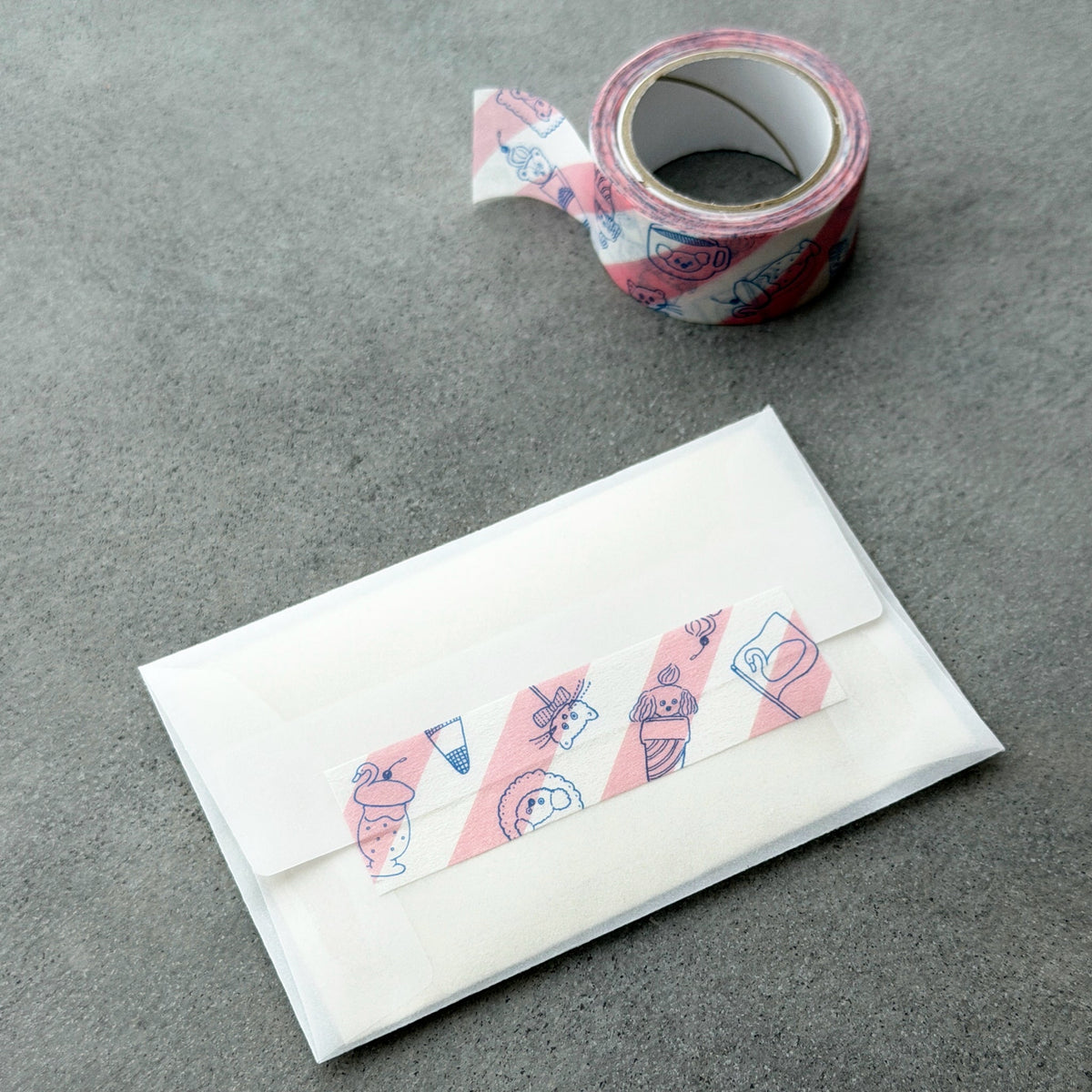 Tobimatsu Shoichiro x Mizushima / Washi Tape -Topping Animals