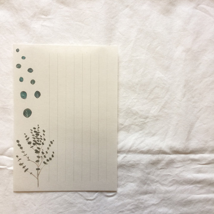 Kisetsu no Tegamiya / Letter Writing Set -Eucalyptus