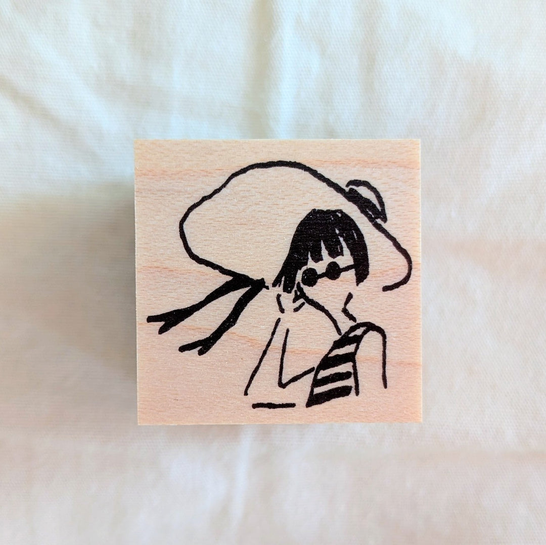 MA7stamp / Rubber Stamp -Vacation Fumiko