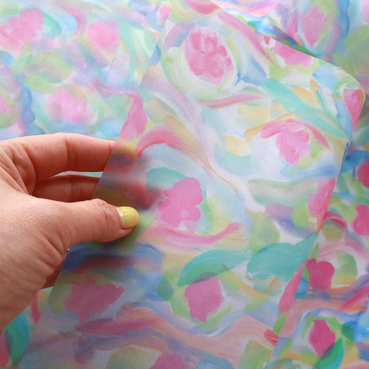 REGARO PAPIRO / Wrapping Paper(Tracing paper ) -Airy Garden /4 sheets