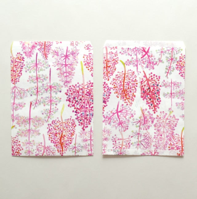 Tomoko Shinozuka / envelope 5set - Asian Grapes