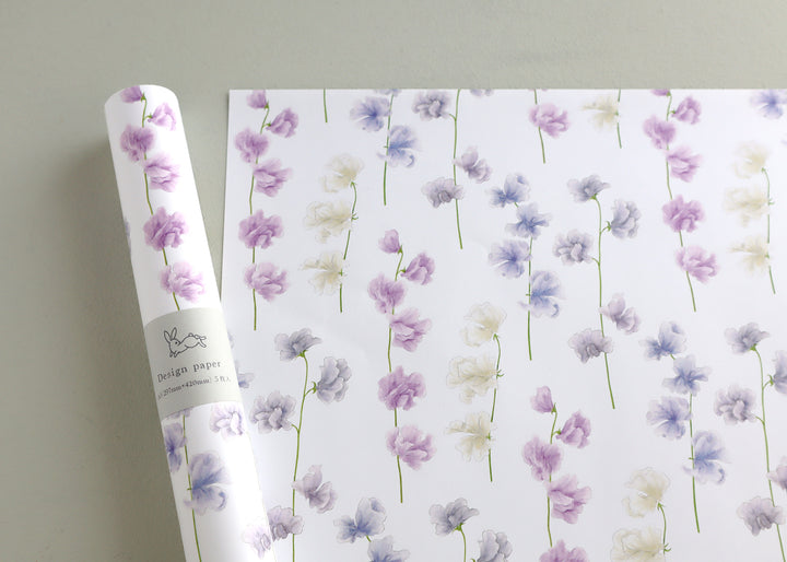 harukazeiro (吉田春香)/ Wrapping Paper -sweet pea