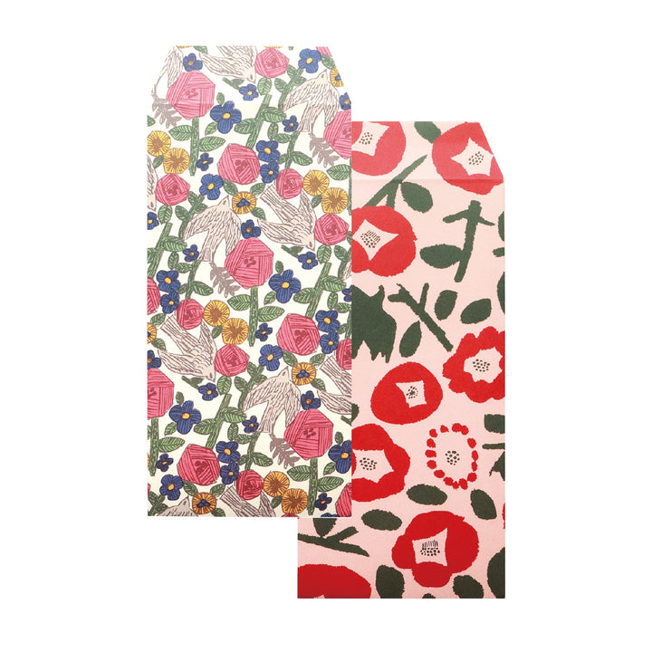 REGARO PAPIRO / Envelope -Wild Bird / Camellia and Bird