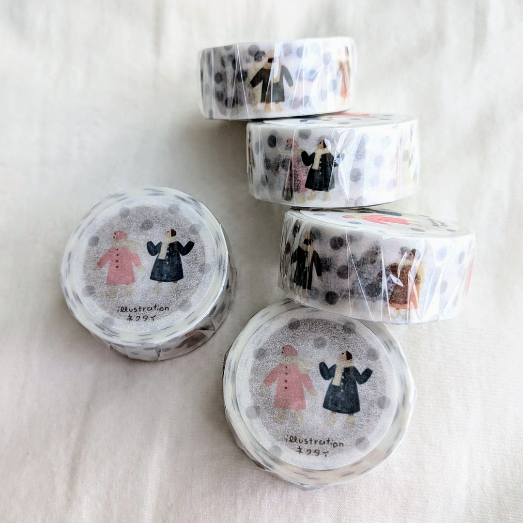 Necktie / Washi Tape -Snow Day