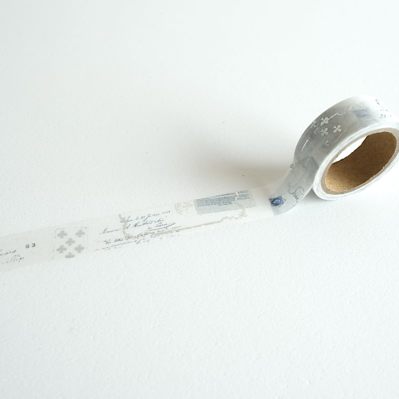 Yohaku / Foil-stamped Washi Tape -Mazurka YH-001