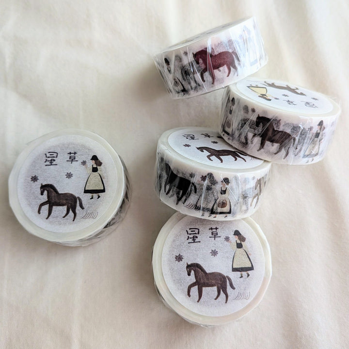 Necktie / Washi Tape -Star Grass