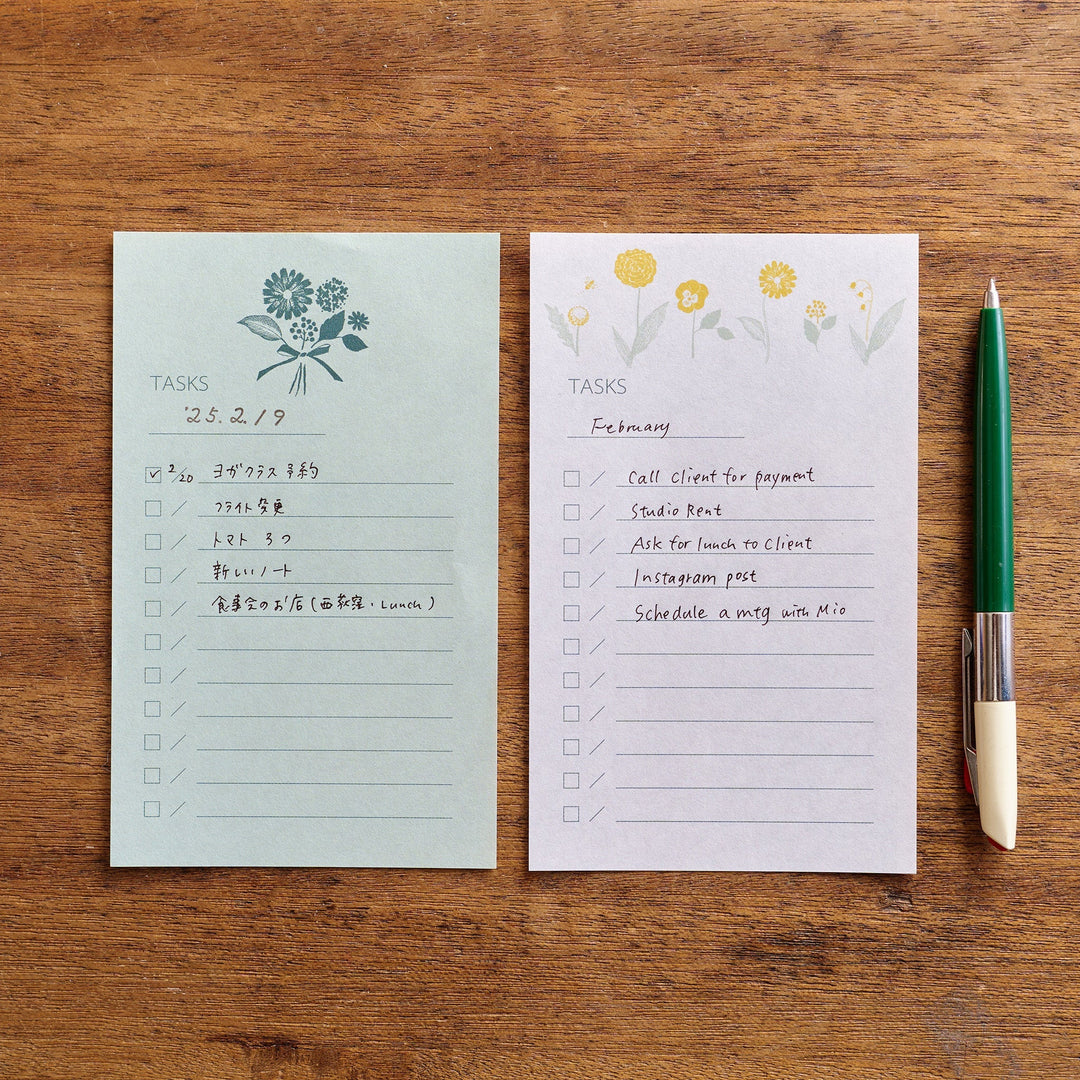 ATELIER. encle d'encle x mizushima / Task Memo -Flower