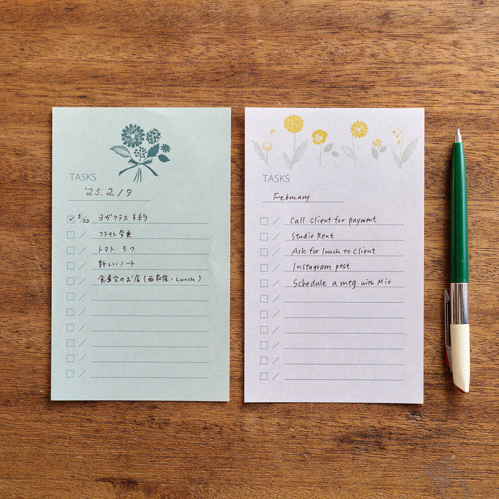 ATELIER. encle d'encle x mizushima / Task Memo -Flower