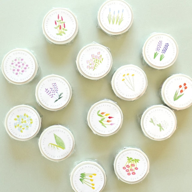 Tomoko Shinozuka / Washi tape -Full Bloom