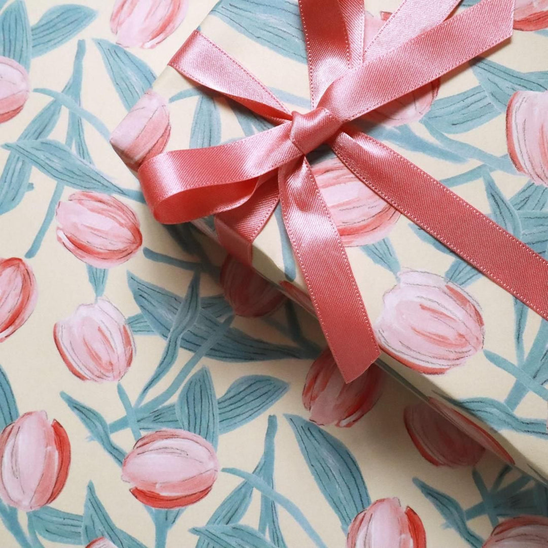 REGARO PAPIRO / Wrapping Paper -Tulip Gift /5 sheets