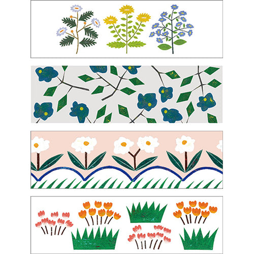 Washi Tape KITTA -Flower5 KIT057