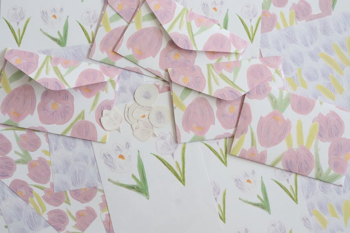 Kisetsu no Tegamiya / Letter Set -Crocus