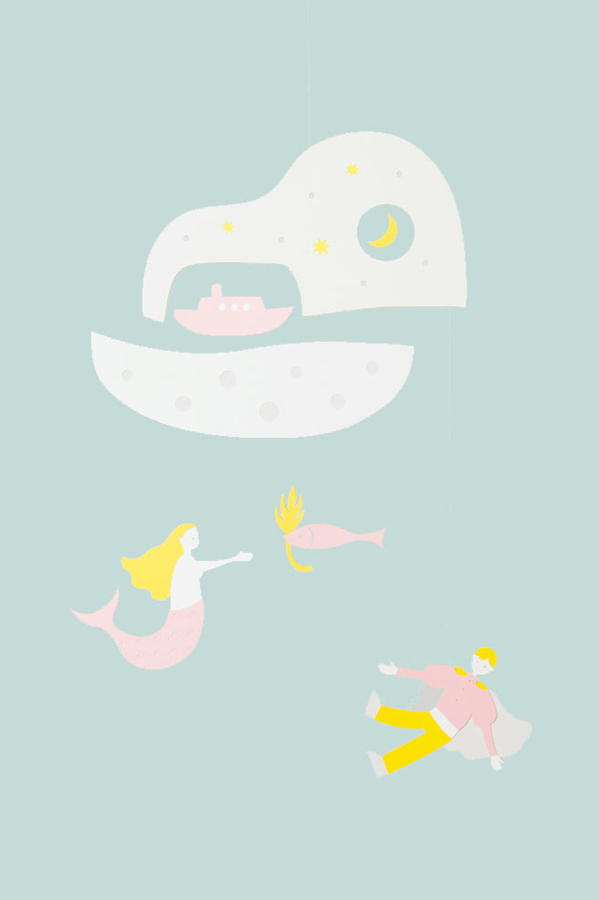 Paper Mobile -the little mermaid-