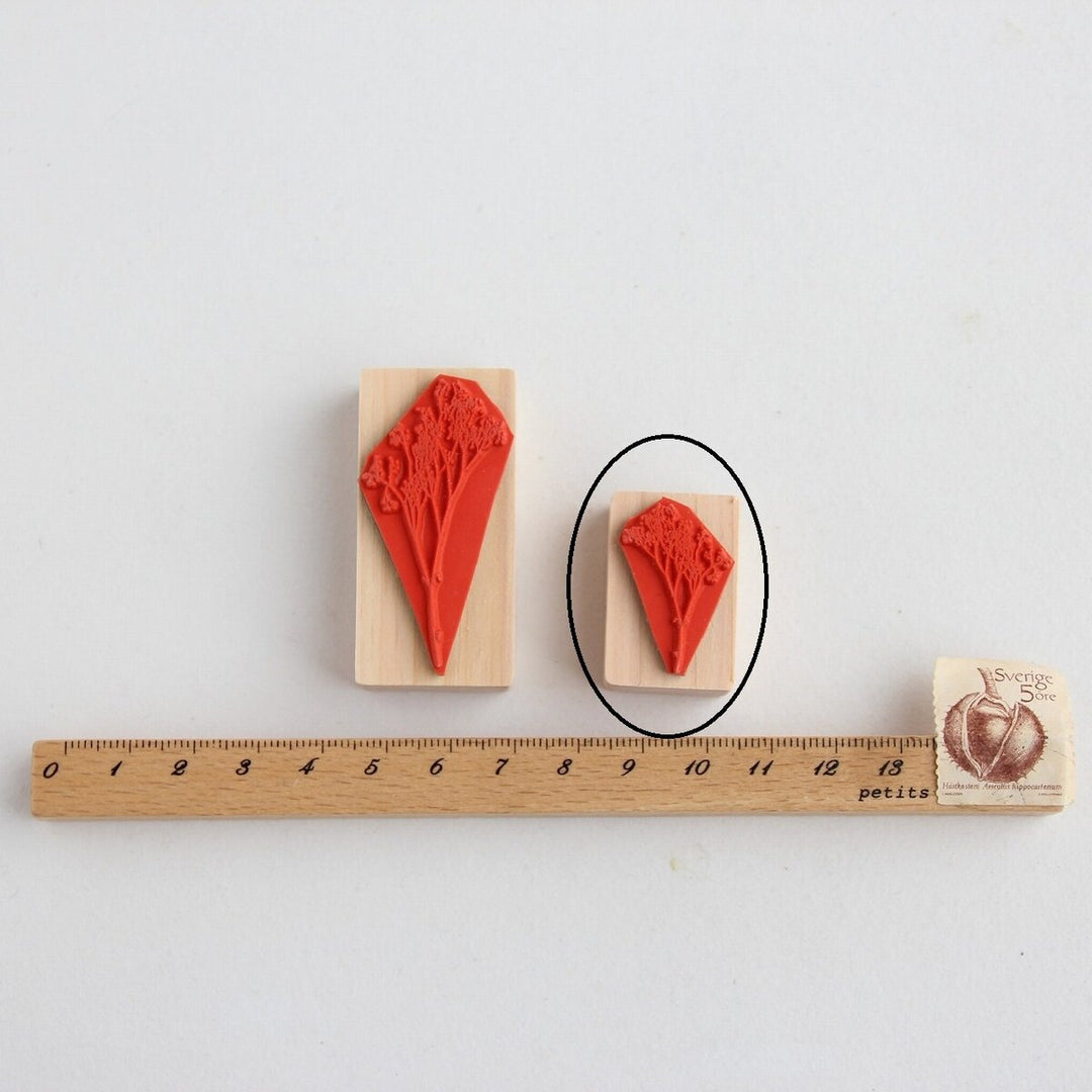 always smile... / Rubber Stamp -Haze of florets S