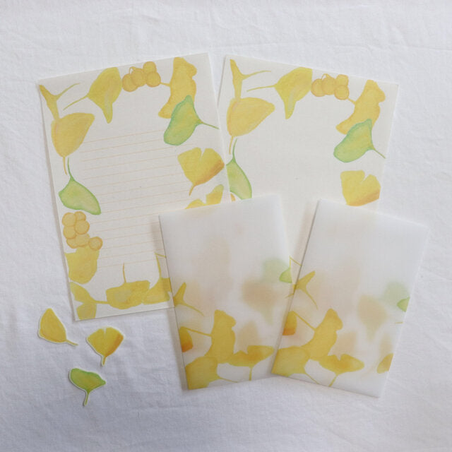 Kisetsu no Tegamiya / Letter set -Ginkgoes