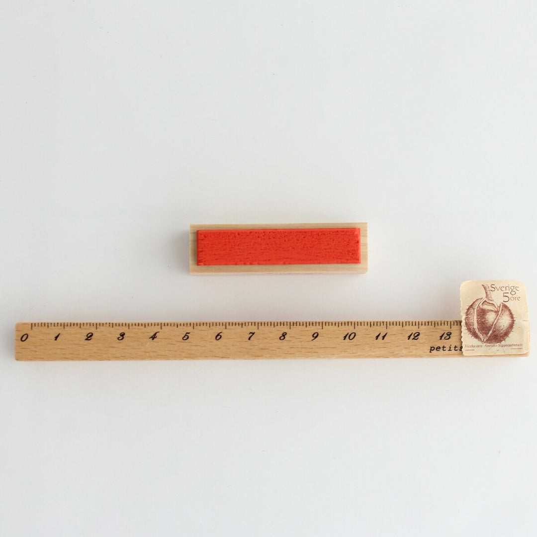 always smile... / Rubber Stamp -Water surface