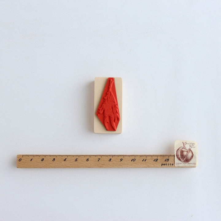 always smile... / Rubber stamp -Eucalyptus swag