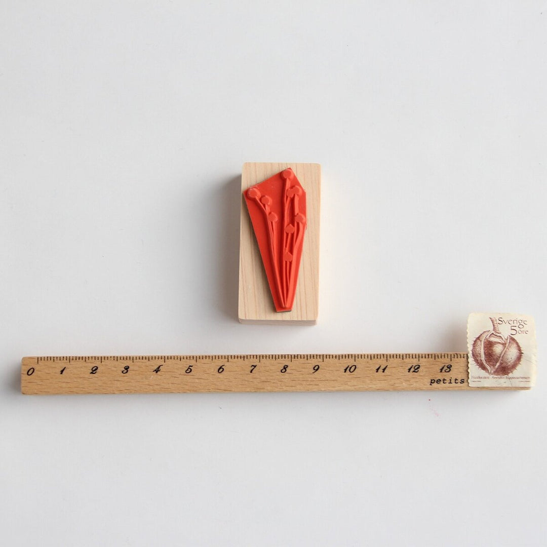 always smile... / Rubber Stamp -Flux bud